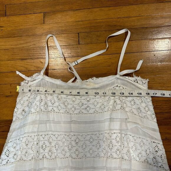 Revolve Free People Shailee White Crochet Mini Dress - Picture 15 of 16